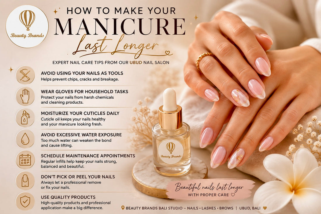 How to Make Your Manicure Last Longer | Nail Care Tips in Ubud
