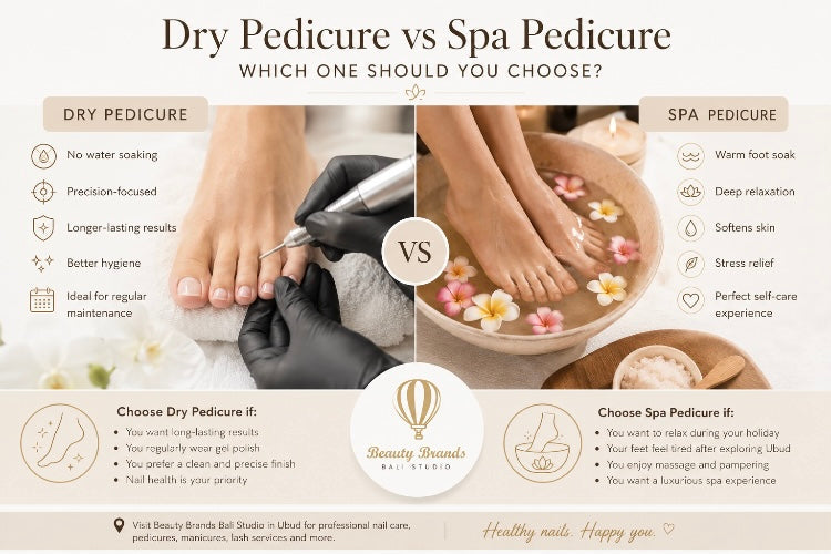 Dry Pedicure vs Spa Pedicure in Ubud | Which Is Better?