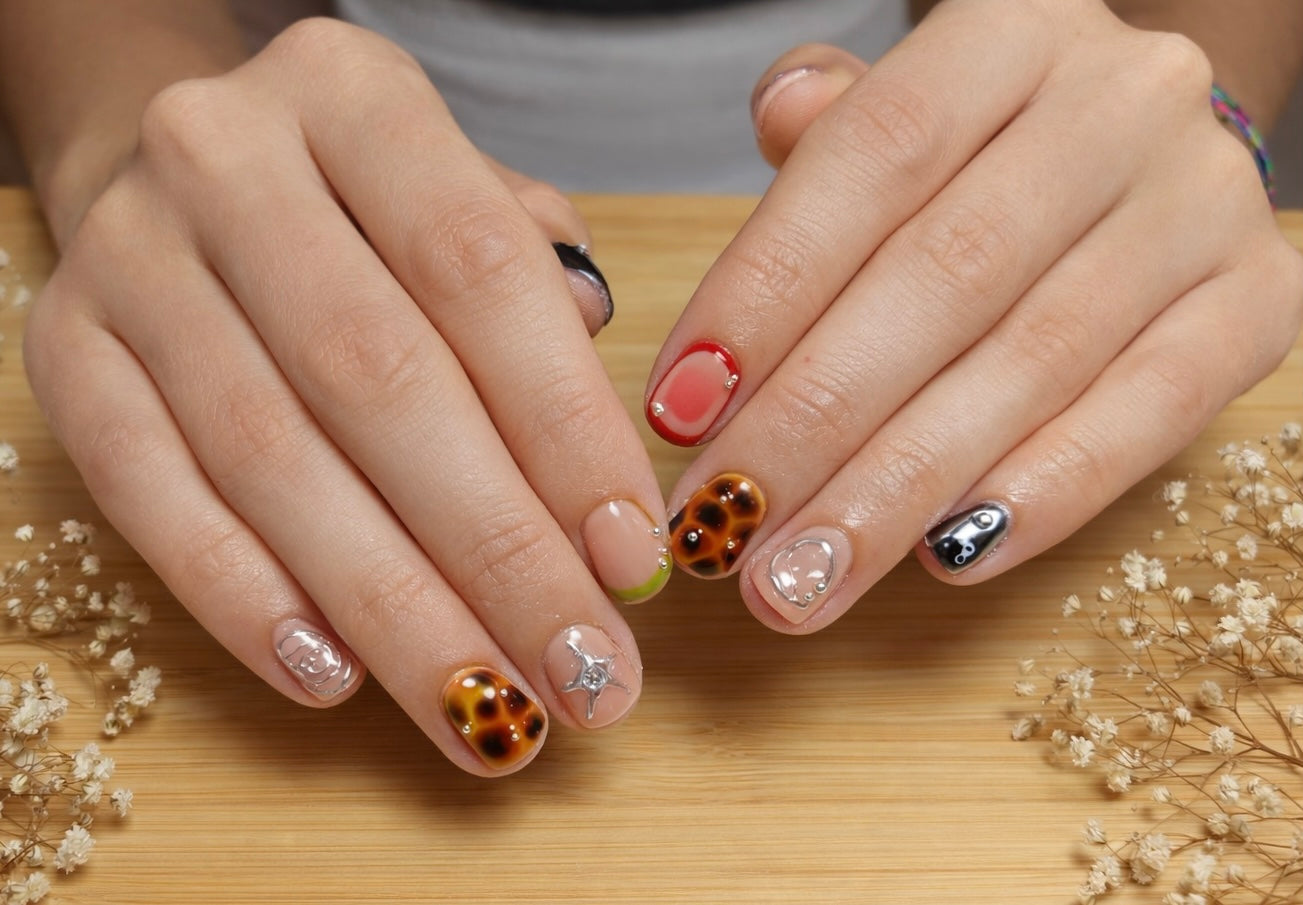 Reinforced Gel Manicure & this Design