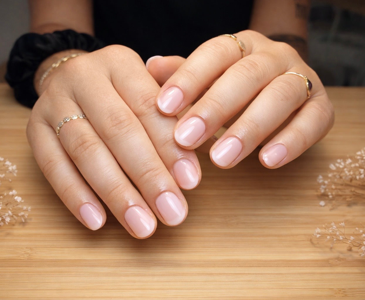 Biab Manicure & Soft French tip