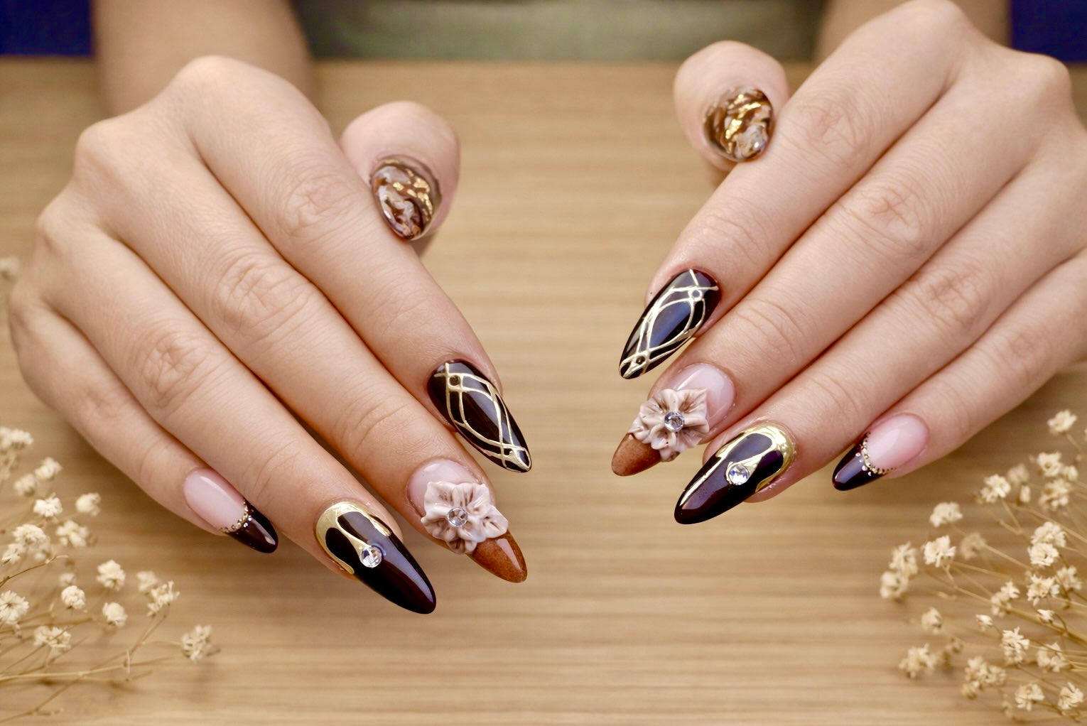 Built Gel Extension with Design