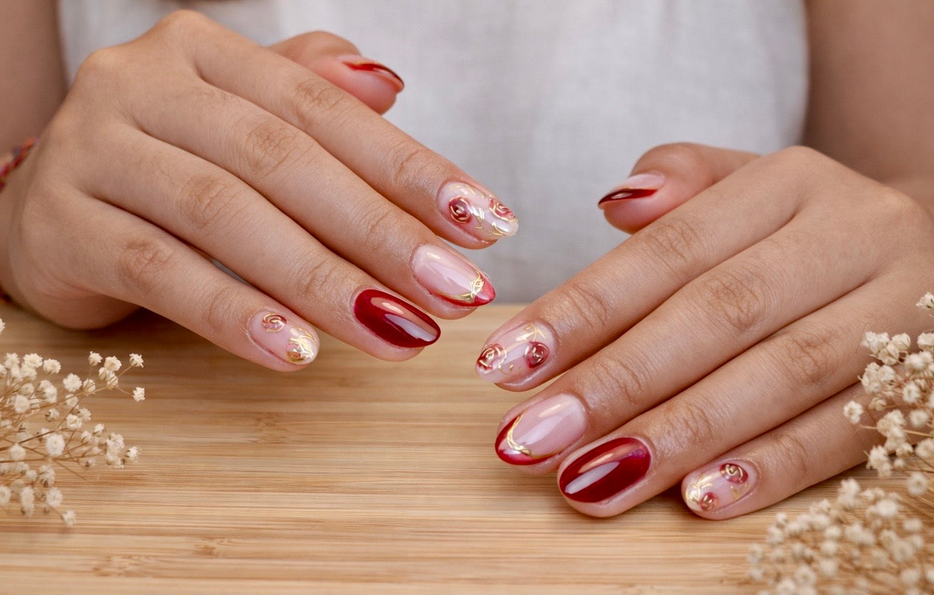 Built Acrygel Extension with this Design