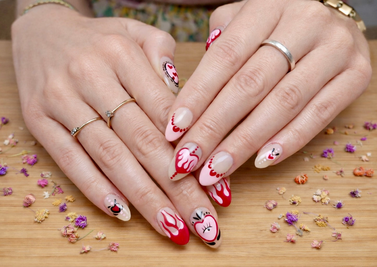 Reinforced Gel Manicure with this Design